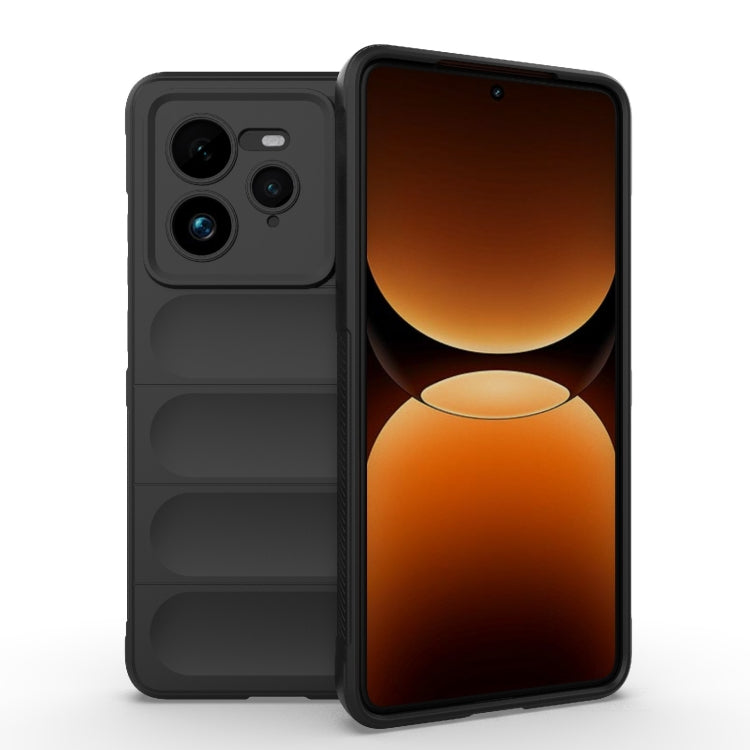 Magic Shield TPU + Flannel Phone Case, For Realme GT 7 Pro 5G, For Realme P2 Pro 5G Global, For Realme 13 Pro 5G Global, For Realme V60 5G