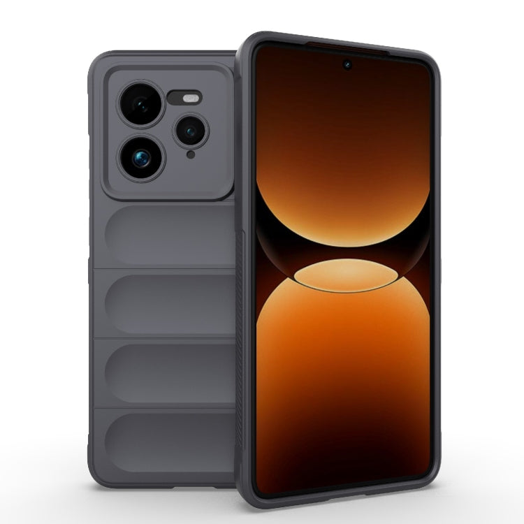 Magic Shield TPU + Flannel Phone Case, For Realme 14 Pro+ 5G, For Realme 14 Pro 5G Global, For Realme V60 Pro / 14x 5G Global, For Realme GT 7 Pro 5G