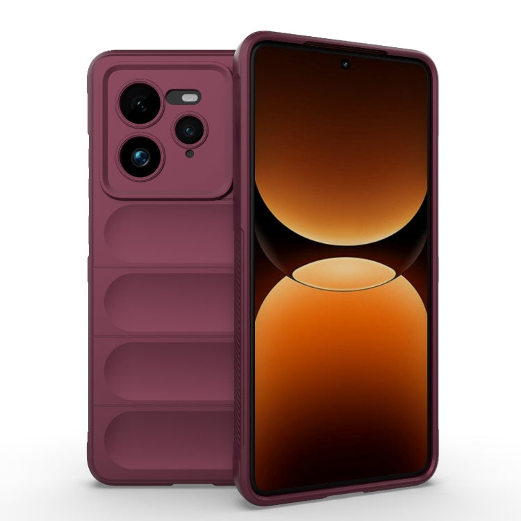 Magic Shield TPU + Flannel Phone Case, For Realme GT 7 Pro 5G, For Realme P2 Pro 5G Global, For Realme 13 Pro 5G Global, For Realme V60 5G