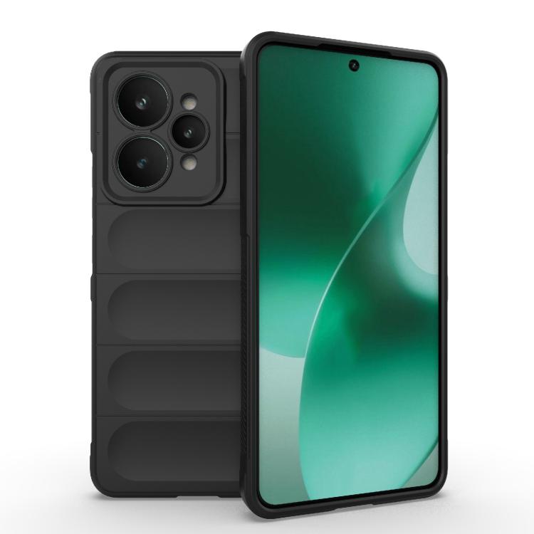 Magic Shield TPU + Flannel Phone Case, For Realme P4 5G India, For Realme 15 Pro 5G Global, For Realme 15 5G Global, For Realme C73 5G Global / Narzo 80 Lite