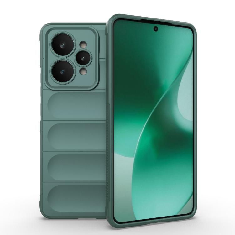 Magic Shield TPU + Flannel Phone Case, For Realme P4 5G India, For Realme 15 Pro 5G Global, For Realme 15 5G Global, For Realme C73 5G Global / Narzo 80 Lite