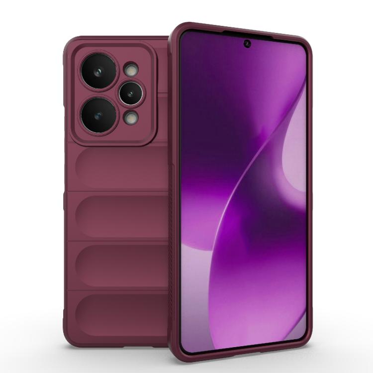 Magic Shield TPU + Flannel Phone Case, For Realme P4 5G India, For Realme 15 Pro 5G Global, For Realme 15 5G Global, For Realme C73 5G Global / Narzo 80 Lite