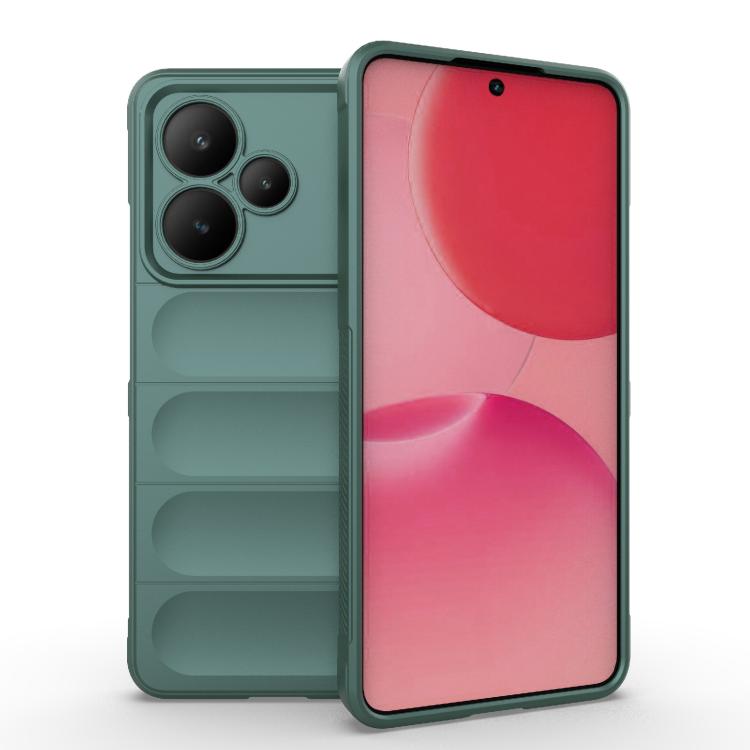 Magic Shield TPU + Flannel Phone Case, For Realme P4x 5G India, For Realme 15x 5G India, For Realme P4 Pro 5G India, For Realme P4 5G India
