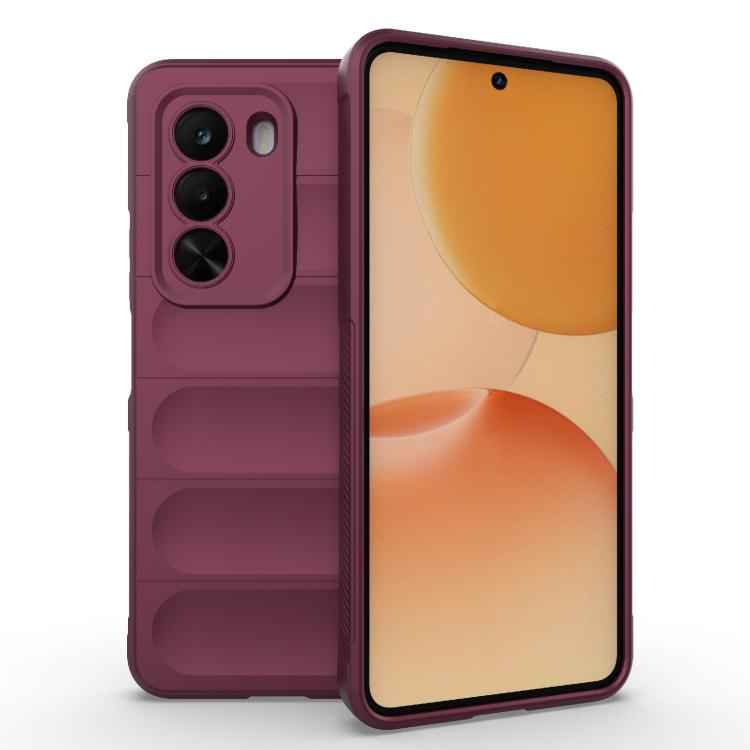 Magic Shield TPU + Flannel Phone Case, For Realme 16 Pro+ 5G, For Realme 16 Pro 5G, For Realme P4x 5G India, For Realme 15x 5G India