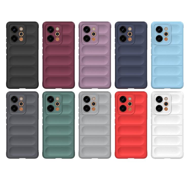 Magic Shield TPU + Flannel Phone Case, For Realme P4 Power 5G India, For Realme C83 5G India, For Realme 16 5G Global, For Realme 16 Pro+ 5G
