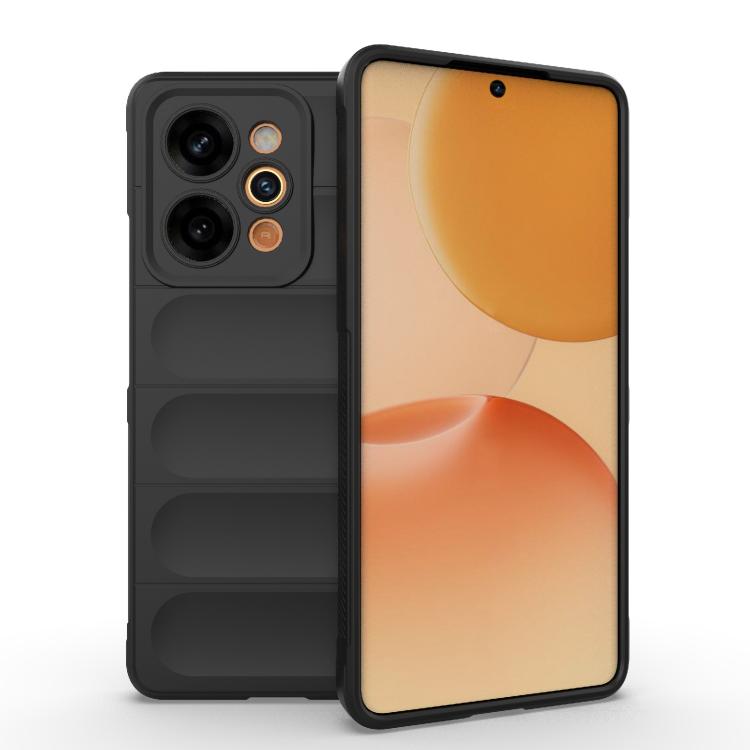 Magic Shield TPU + Flannel Phone Case, For Realme P4 Power 5G India, For Realme C83 5G India, For Realme 16 5G Global, For Realme 16 Pro+ 5G