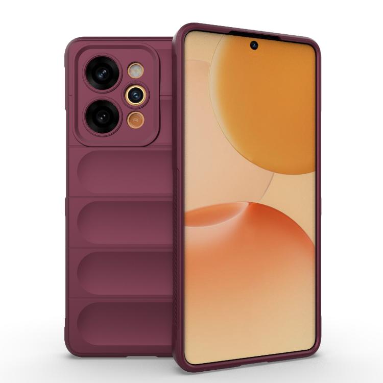 Magic Shield TPU + Flannel Phone Case, For Realme P4 Power 5G India, For Realme C83 5G India, For Realme 16 5G Global, For Realme 16 Pro+ 5G