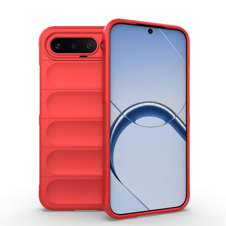 Magic Shield TPU + Flannel Phone Case, For Realme P4 Power 5G India, For Realme C83 5G India, For Realme 16 5G Global, For Realme 16 Pro+ 5G