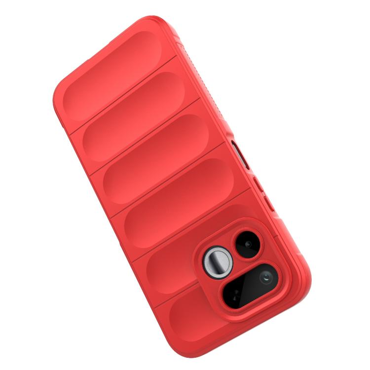 Magic Shield TPU + Flannel Phone Case, For Realme 16T 5G Global, For Realme P4 Power 5G India, For Realme C83 5G India, For Realme 16 5G Global