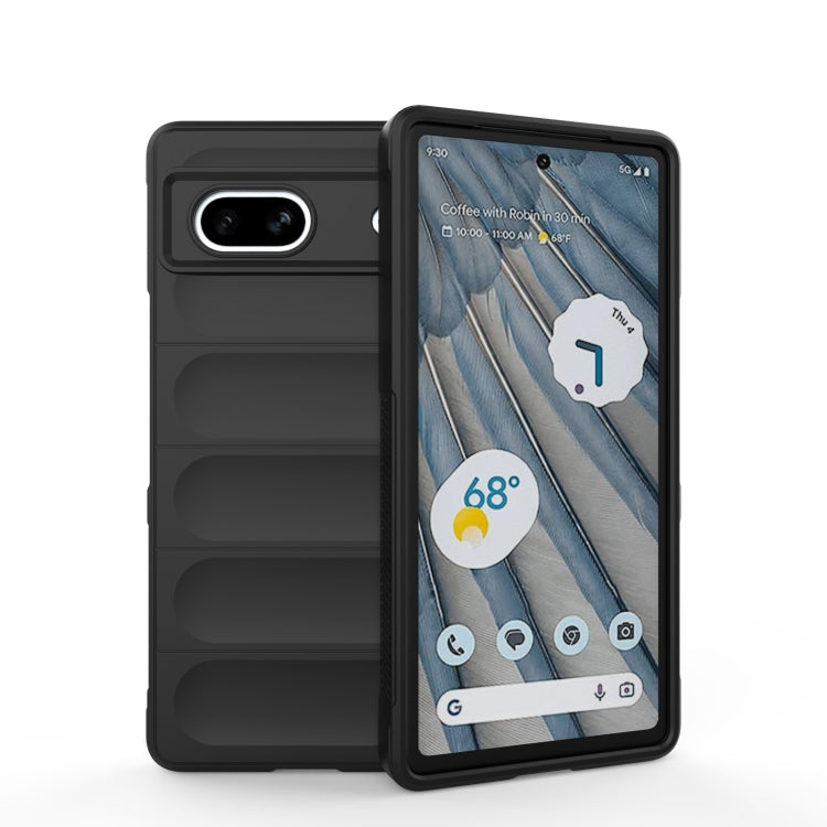 Magic Shield TPU + Flannel Phone Case, For Google Pixel 9 5G Global, For Google Pixel 8 Pro 5G, For Google Pixel 8 5G, For Google Pixel 7a