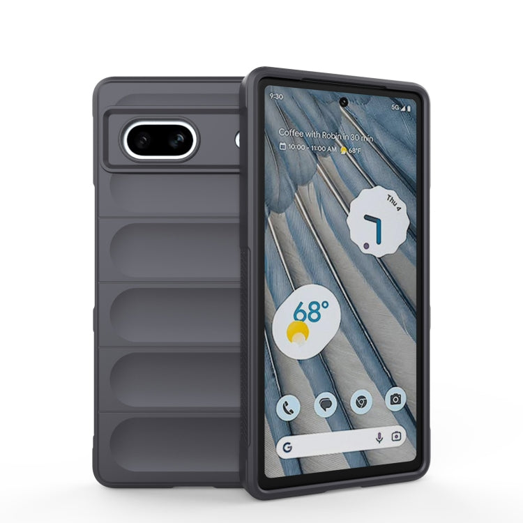 Magic Shield TPU + Flannel Phone Case, For Google Pixel 9 5G Global, For Google Pixel 8 Pro 5G, For Google Pixel 8 5G, For Google Pixel 7a