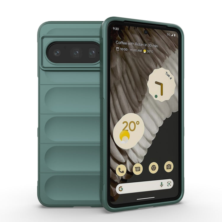 Magic Shield TPU + Flannel Phone Case, For Google Pixel 9 5G Global, For Google Pixel 8 Pro 5G, For Google Pixel 8 5G, For Google Pixel 7a