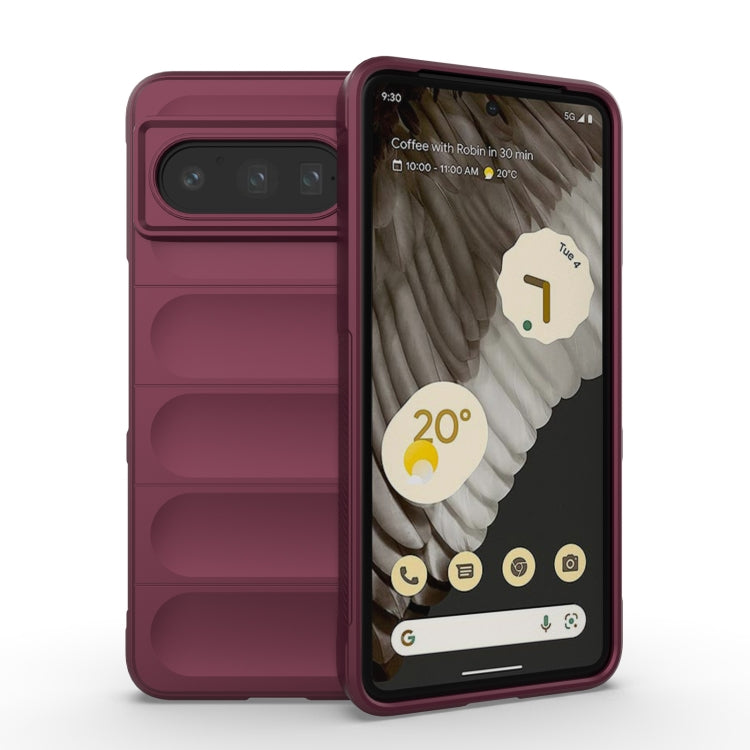 Magic Shield TPU + Flannel Phone Case, For Google Pixel 9 5G Global, For Google Pixel 8 Pro 5G, For Google Pixel 8 5G, For Google Pixel 7a