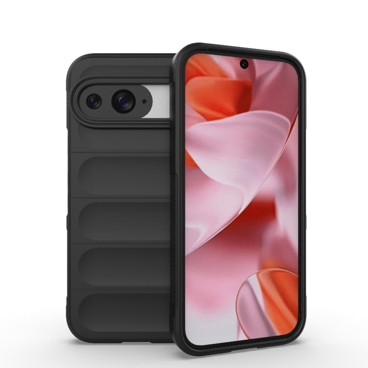 Magic Shield TPU + Flannel Phone Case, For Google Pixel 10a 5G, For Google Pixel 10 / 10 Pro 5G Global, For Google Pixel 9 Pro XL 5G, For Google Pixel 9 Pro 5G