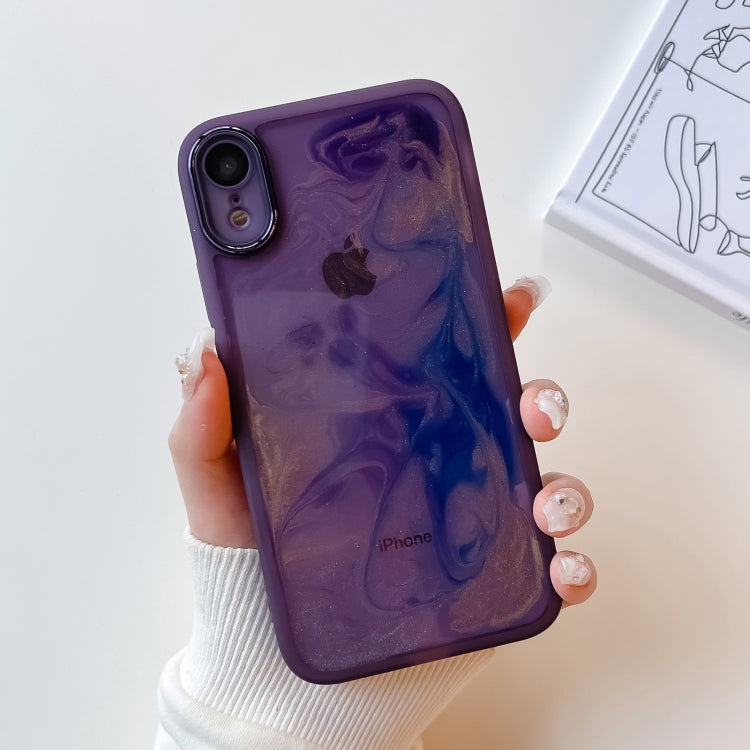 Oil Painting Electroplating TPU Phone Case, For iPhone 12 Pro Max, For iPhone 11 Pro, For iPhone 11 Pro Max, For iPhone SE 2022/2020 / 8 / 7, For iPhone 8 Plus / 7 Plus, For iPhone X / XS, For iPhone XS Max, For iPhone XR