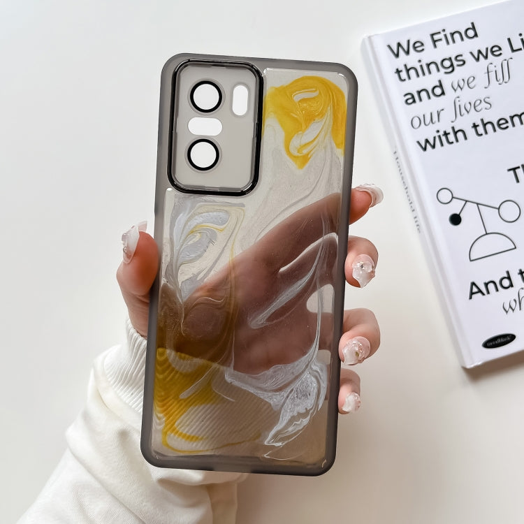 Oil Painting Electroplating TPU Phone Case, For Xiaomi Redmi K60, For Xiaomi Redmi K50, For Xiaomi Redmi K50 Ultra, For Xiaomi Redmi K40, For Xiaomi Redmi K40 Pro, For Xiaomi Redmi K40 Gaming