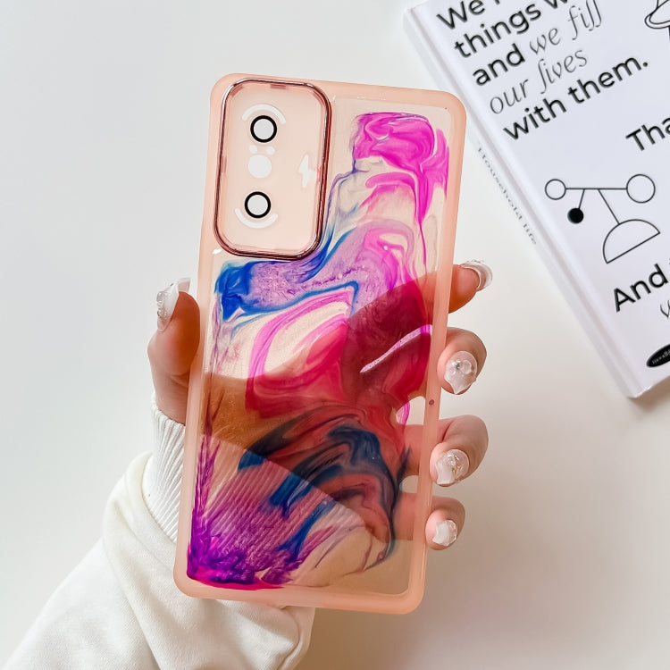 Oil Painting Electroplating TPU Phone Case, For Xiaomi Redmi K60, For Xiaomi Redmi K50, For Xiaomi Redmi K50 Ultra, For Xiaomi Redmi K40, For Xiaomi Redmi K40 Pro, For Xiaomi Redmi K40 Gaming