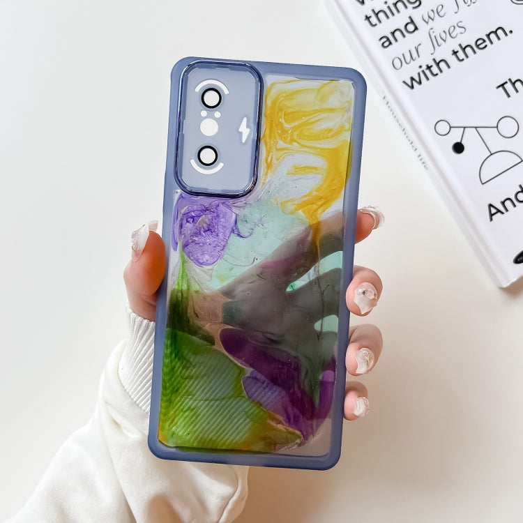 Oil Painting Electroplating TPU Phone Case, For Xiaomi Redmi K60, For Xiaomi Redmi K50, For Xiaomi Redmi K50 Ultra, For Xiaomi Redmi K40, For Xiaomi Redmi K40 Pro, For Xiaomi Redmi K40 Gaming