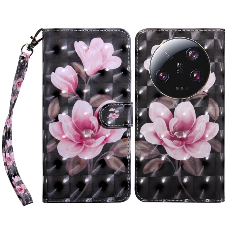 3D Painted Pattern Leather Phone Case, For Xiaomi Redmi Note 13 Pro+, For Xiaomi Redmi Note 13 Pro 5G, For Xiaomi 13T Pro, For Xiaomi 13 Ultra