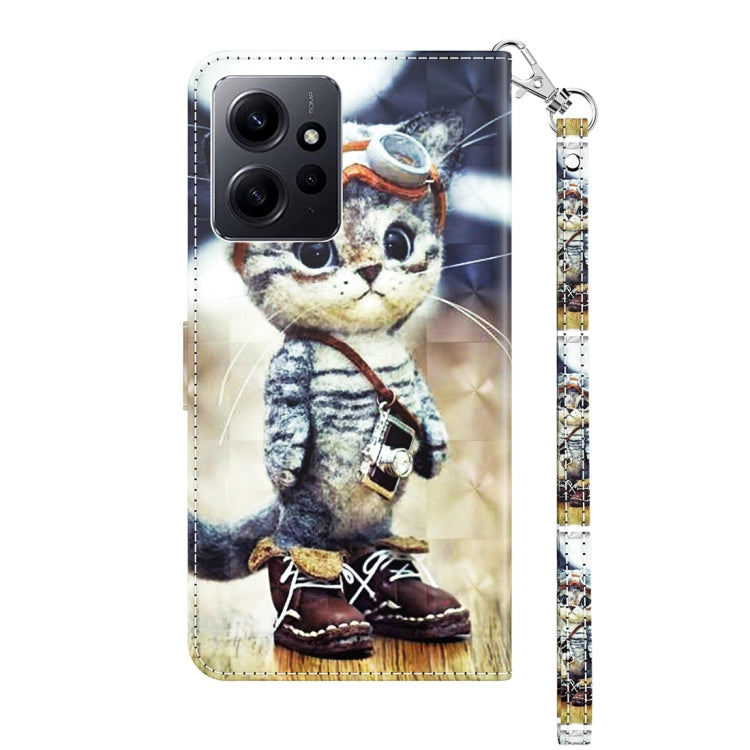 3D Painted Pattern Leather Phone Case