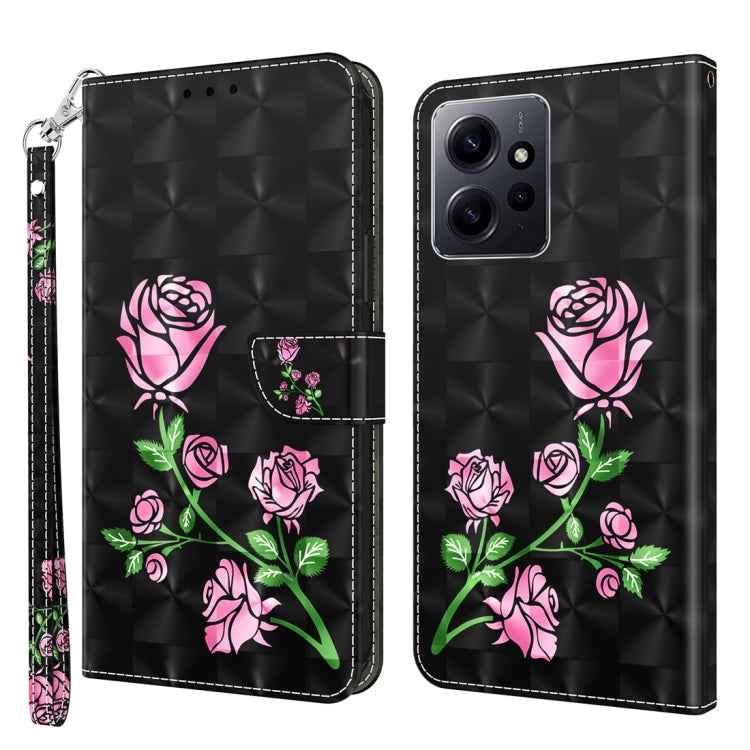 3D Painted Pattern Leather Phone Case, For Xiaomi Redmi Note 12 Pro+ 5G Global, For Xiaomi 12 Pro, For Xiaomi 12, For Xiaomi Redmi Note 10 Pro