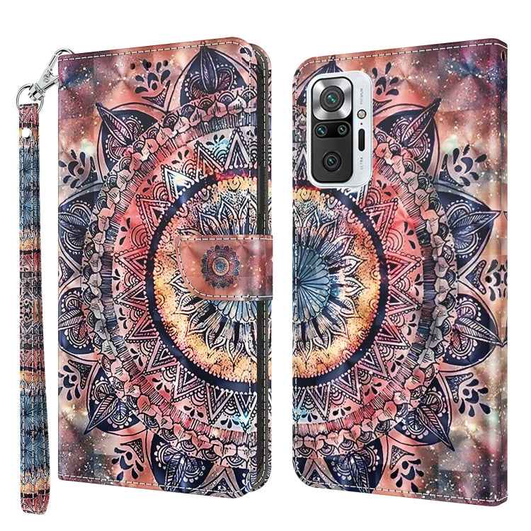 3D Painted Pattern Leather Phone Case