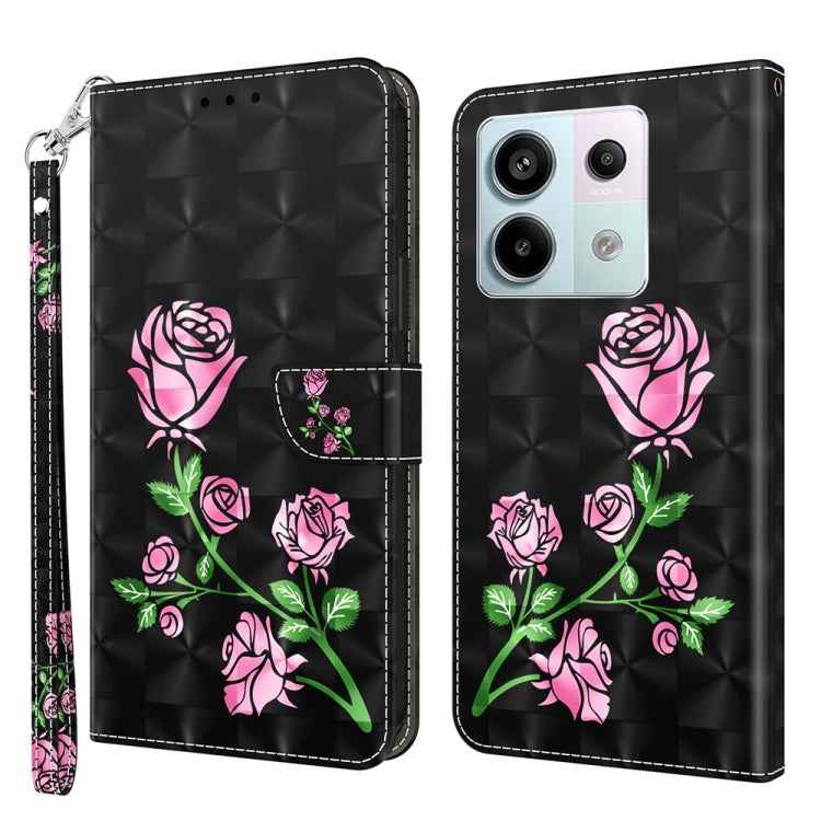 3D Painted Pattern Leather Phone Case, For Xiaomi Redmi Note 13 Pro+, For Xiaomi Redmi Note 13 Pro 5G, For Xiaomi 13T Pro, For Xiaomi 13 Ultra