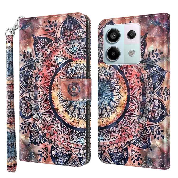 3D Painted Pattern Leather Phone Case, For Xiaomi Redmi Note 13 Pro+, For Xiaomi Redmi Note 13 Pro 5G, For Xiaomi 13T Pro, For Xiaomi 13 Ultra