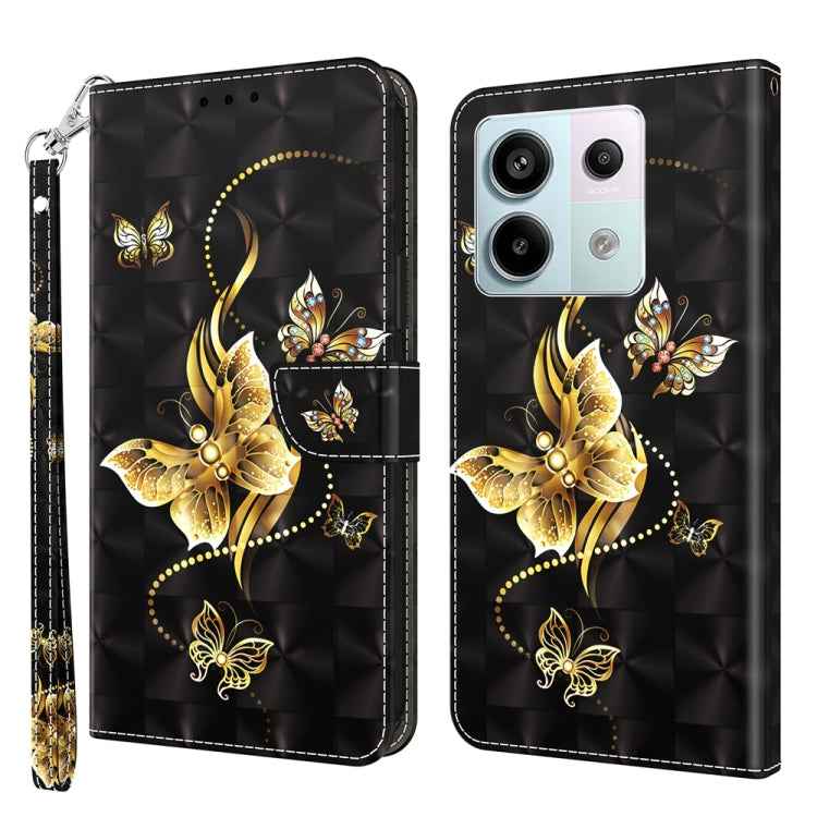 3D Painted Pattern Leather Phone Case, For Xiaomi Redmi Note 13 Pro+, For Xiaomi Redmi Note 13 Pro 5G, For Xiaomi 13T Pro, For Xiaomi 13 Ultra