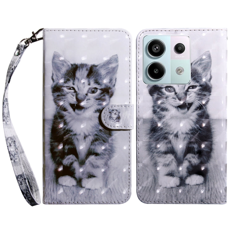 3D Painted Pattern Leather Phone Case, For Xiaomi Redmi Note 13 Pro+, For Xiaomi Redmi Note 13 Pro 5G, For Xiaomi 13T Pro, For Xiaomi 13 Ultra