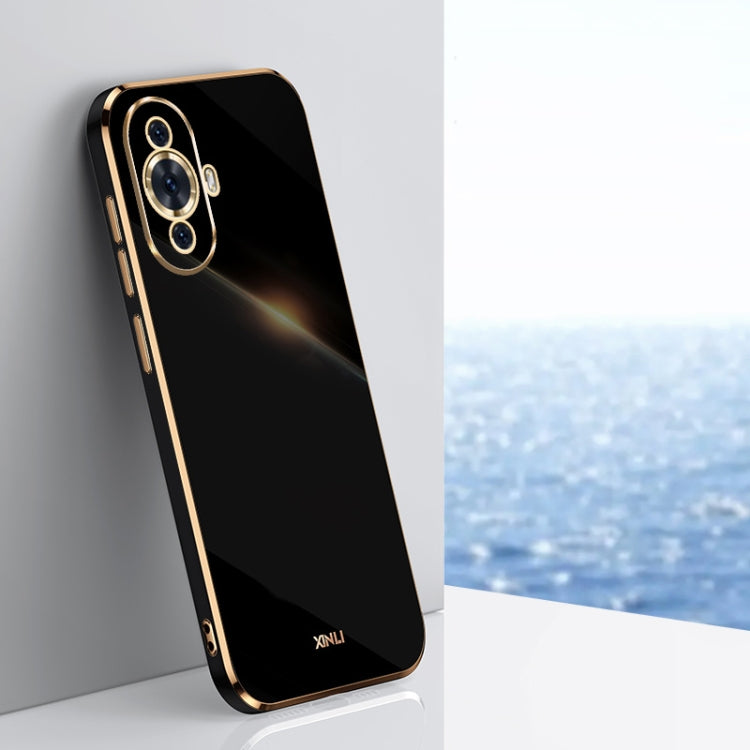 XINLI Straight Edge 6D Electroplate TPU Phone Case, For Huawei nova 12, For Huawei Maimang 20, For Huawei Enjoy 60X, For Huawei nova 11 Pro, For Huawei nova 11, For Huawei P60 Art
