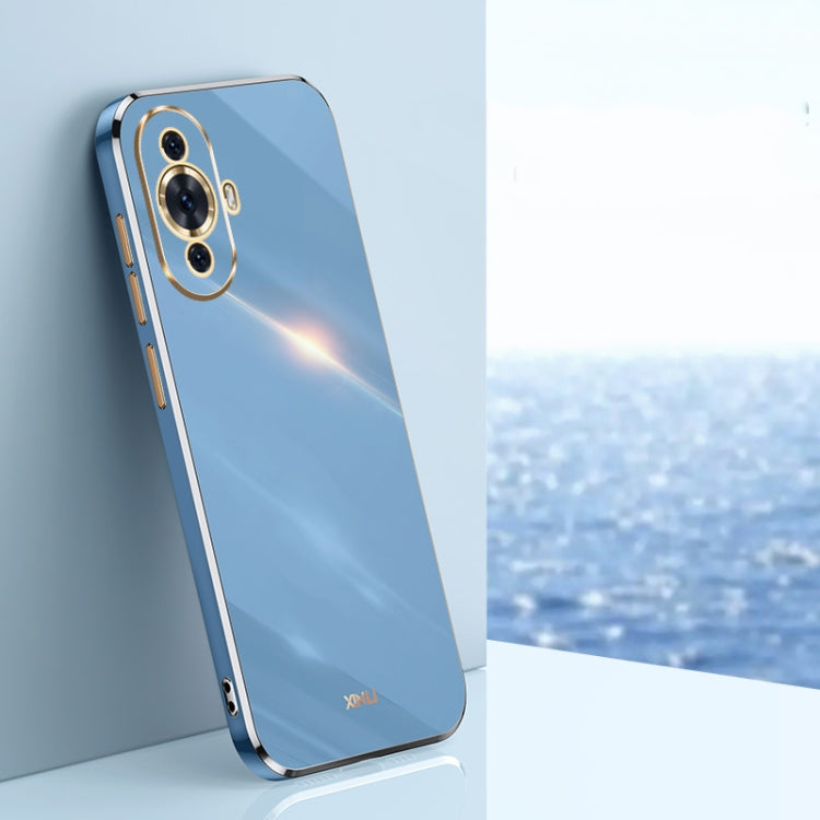 XINLI Straight Edge 6D Electroplate TPU Phone Case, For Huawei nova 12, For Huawei Maimang 20, For Huawei Enjoy 60X, For Huawei nova 11 Pro, For Huawei nova 11, For Huawei P60 Art