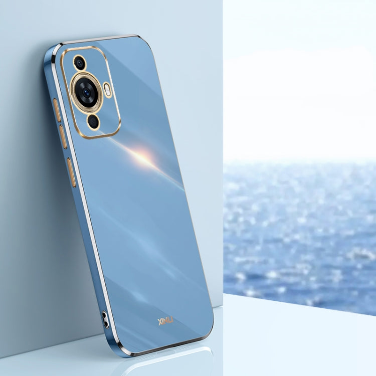 XINLI Straight Edge 6D Electroplate TPU Phone Case, For Huawei nova 12, For Huawei Maimang 20, For Huawei Enjoy 60X, For Huawei nova 11 Pro, For Huawei nova 11, For Huawei P60 Art