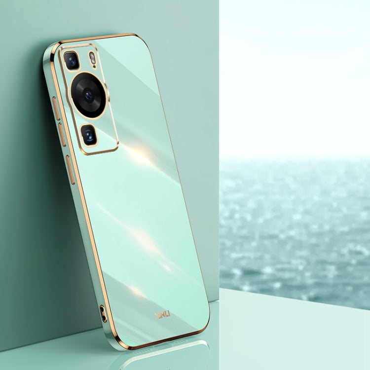 XINLI Straight Edge 6D Electroplate TPU Phone Case, For Huawei nova 11 Pro, For Huawei nova 11, For Huawei P60 Art, For Huawei P60