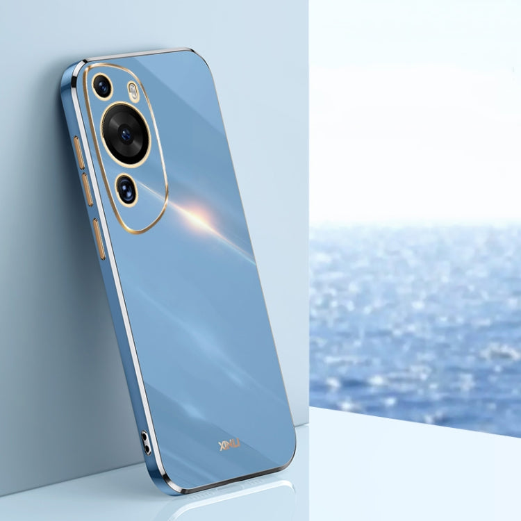 XINLI Straight Edge 6D Electroplate TPU Phone Case, For Huawei nova 12, For Huawei Maimang 20, For Huawei Enjoy 60X, For Huawei nova 11 Pro, For Huawei nova 11, For Huawei P60 Art