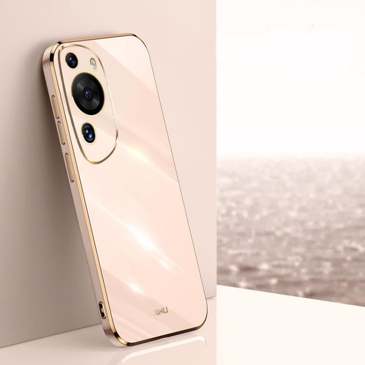 XINLI Straight Edge 6D Electroplate TPU Phone Case, For Huawei nova 12, For Huawei Maimang 20, For Huawei Enjoy 60X, For Huawei nova 11 Pro, For Huawei nova 11, For Huawei P60 Art