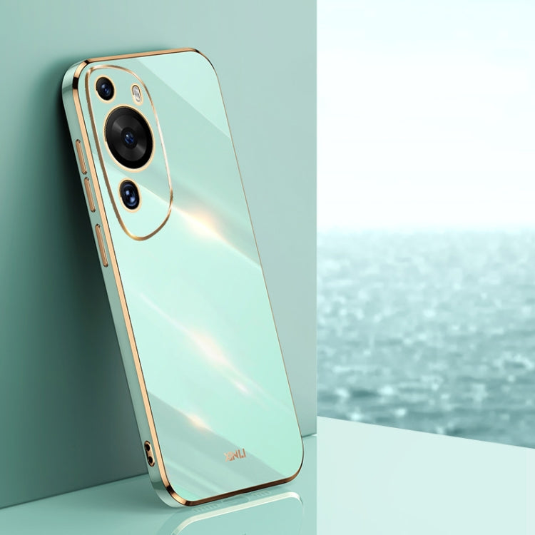 XINLI Straight Edge 6D Electroplate TPU Phone Case, For Huawei nova 12, For Huawei Maimang 20, For Huawei Enjoy 60X, For Huawei nova 11 Pro, For Huawei nova 11, For Huawei P60 Art