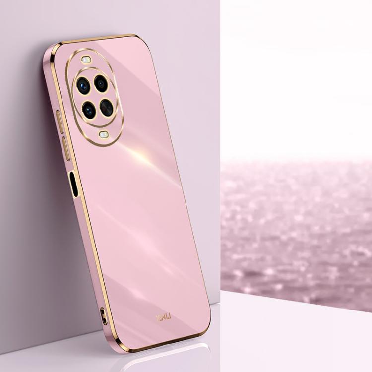 XINLI Straight Edge 6D Electroplate TPU Phone Case, For Huawei Nova 14 Ultra, For Huawei Nova 14 Pro, For Huawei Nova 14, For Huawei Enjoy 80, For Huawei Nova 11 SE, For Huawei nova 12 Pro