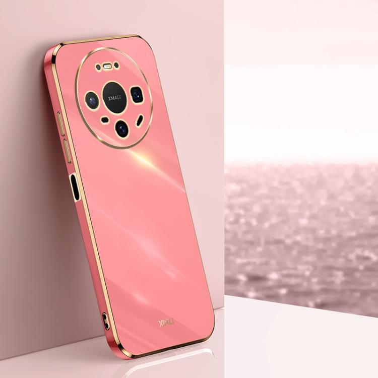 XINLI Straight Edge 6D Electroplate TPU Phone Case, For Huawei Pura 90 Pro Max 5G, For Huawei Pura 90 Pro 5G, For Huawei Pura 90 5G, For Huawei Mate 80 Pro Max, For Huawei Mate 80, For Huawei Mate 70 Air