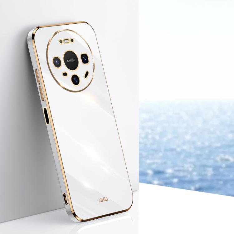 XINLI Straight Edge 6D Electroplate TPU Phone Case, For Huawei Pura 90 Pro Max 5G, For Huawei Pura 90 Pro 5G, For Huawei Pura 90 5G, For Huawei Mate 80 Pro Max, For Huawei Mate 80, For Huawei Mate 70 Air