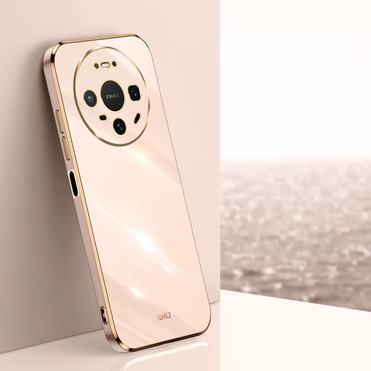 XINLI Straight Edge 6D Electroplate TPU Phone Case, For Huawei Pura 90 Pro Max 5G, For Huawei Pura 90 Pro 5G, For Huawei Pura 90 5G, For Huawei Mate 80 Pro Max, For Huawei Mate 80, For Huawei Mate 70 Air