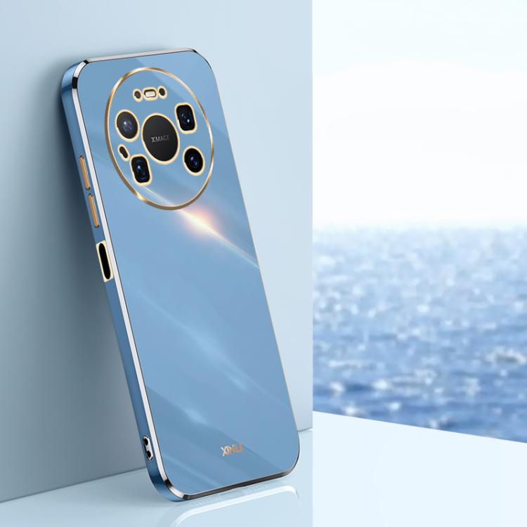 XINLI Straight Edge 6D Electroplate TPU Phone Case, For Huawei Pura 90 Pro Max 5G, For Huawei Pura 90 Pro 5G, For Huawei Pura 90 5G, For Huawei Mate 80 Pro Max, For Huawei Mate 80, For Huawei Mate 70 Air