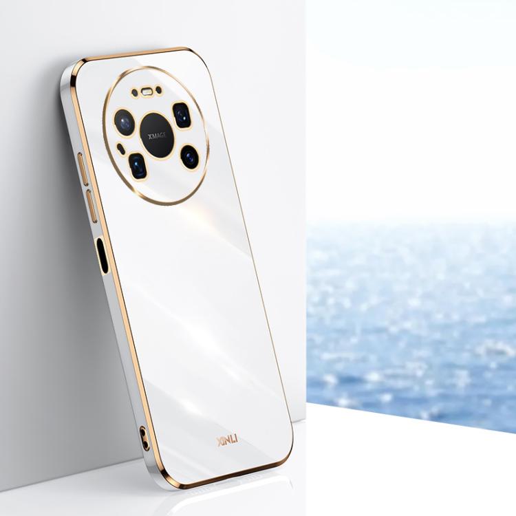 XINLI Straight Edge 6D Electroplate TPU Phone Case, For Huawei Pura 90 Pro Max 5G, For Huawei Pura 90 Pro 5G, For Huawei Pura 90 5G, For Huawei Mate 80 Pro Max, For Huawei Mate 80, For Huawei Mate 70 Air