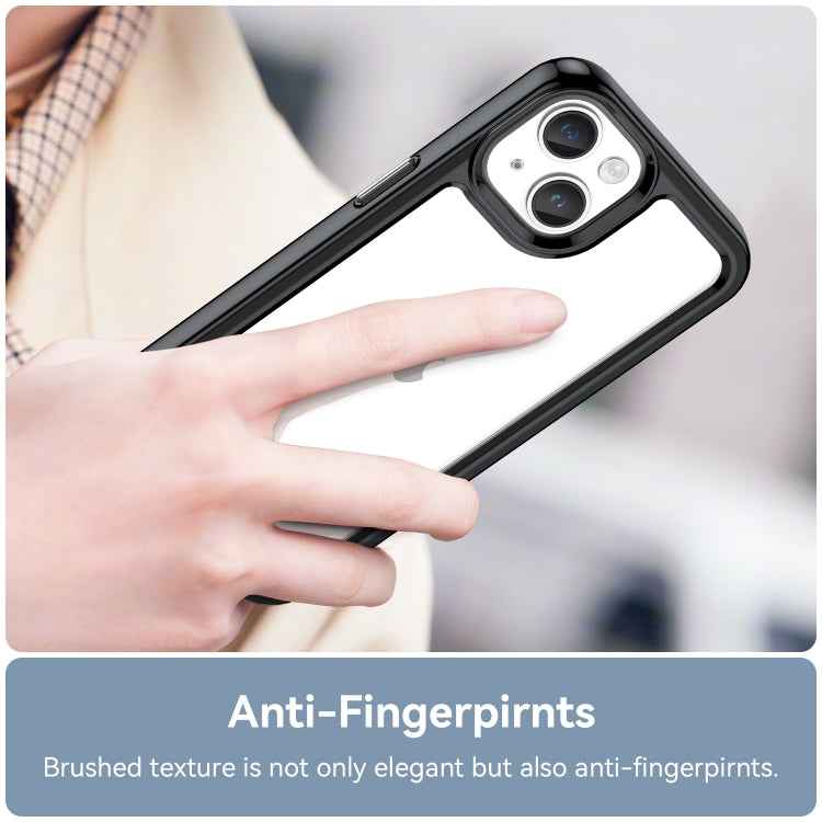 Colorful Series Acrylic + TPU Phone Case, For iPhone 15