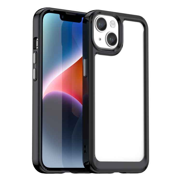 Colorful Series Acrylic + TPU Phone Case, For iPhone 16 Pro Max, For iPhone 16 Pro, For iPhone 16 Plus, For iPhone 16, iPhone 16e, For iPhone 15 Pro Max, For iPhone 15 Pro, For iPhone 15 Plus