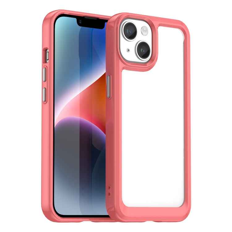 Colorful Series Acrylic + TPU Phone Case, For iPhone 16 Pro Max, For iPhone 16 Pro, For iPhone 16 Plus, For iPhone 16, iPhone 16e, For iPhone 15 Pro Max, For iPhone 15 Pro, For iPhone 15 Plus