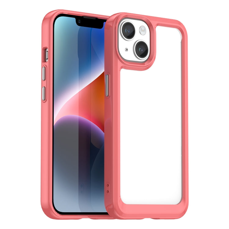 Colorful Series Acrylic + TPU Phone Case, For iPhone 17e / 16e, For iPhone 16 Pro Max, For iPhone 16 Pro, For iPhone 16 Plus, For iPhone 16, For iPhone 15 Pro Max, For iPhone 15 Pro, For iPhone 15 Plus
