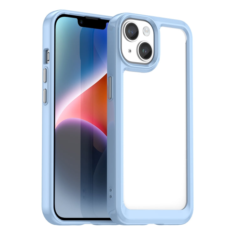 Colorful Series Acrylic + TPU Phone Case, For iPhone 17e / 16e, For iPhone 16 Pro Max, For iPhone 16 Pro, For iPhone 16 Plus, For iPhone 16, For iPhone 15 Pro Max, For iPhone 15 Pro, For iPhone 15 Plus