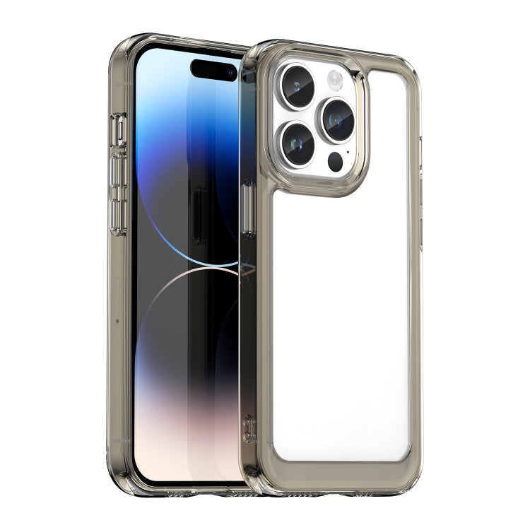 Colorful Series Acrylic + TPU Phone Case, For iPhone 17e / 16e, For iPhone 16 Pro Max, For iPhone 16 Pro, For iPhone 16 Plus, For iPhone 16, For iPhone 15 Pro Max, For iPhone 15 Pro, For iPhone 15 Plus