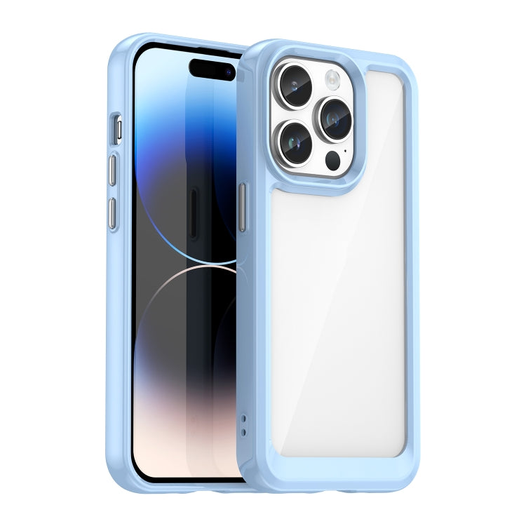 Colorful Series Acrylic + TPU Phone Case, For iPhone 17e / 16e, For iPhone 16 Pro Max, For iPhone 16 Pro, For iPhone 16 Plus, For iPhone 16, For iPhone 15 Pro Max, For iPhone 15 Pro, For iPhone 15 Plus
